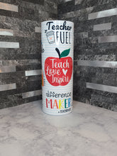 Load image into Gallery viewer, 20oz Teacher Tumbler