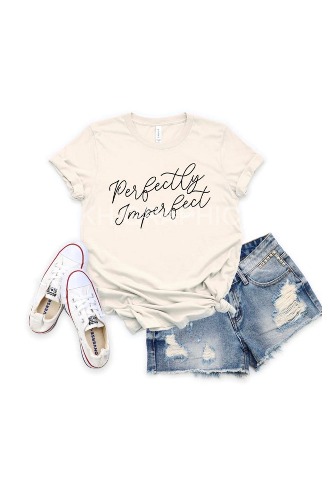 Perfectly Imperfect- Short Sleeve T Shirt